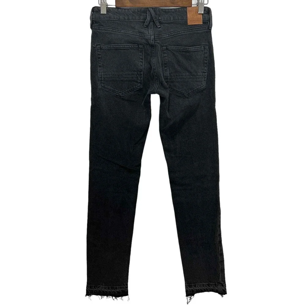 Free People We The Free Faded Black High Rise Skinny Jeans OB1187271 Size 24 NEW